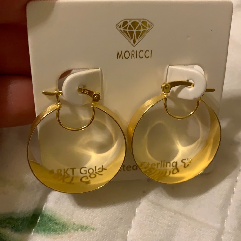 Moricci  Gold Plated Earrings